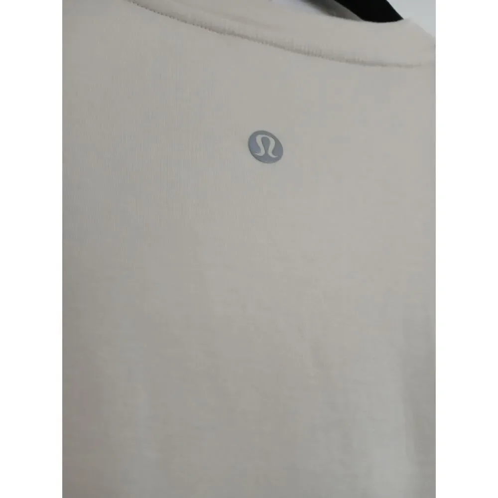 Lululemon Modal-Silk Blend Tie-Front Yoga T-Shirt